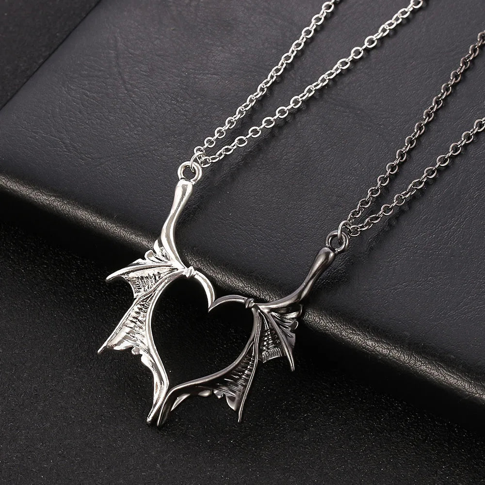 Dragon Necklaces set (+ Free Gift box)